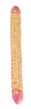 Load image into Gallery viewer, Ivory duo veined double dong 18 inch
