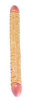 Ivory duo veined double dong 18 inch