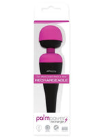 Palm Power Massager Rechargeable -Black/Fuschia