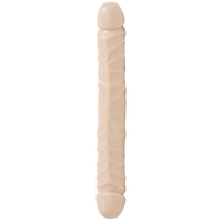 Jr. Veined Double Header 12inches - White