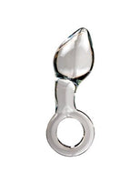 Icicles No. 14- Glass Anal Plug - Clear