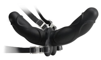 Fetish Fantasy Elite Double Delight Strap On - Black