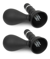 Fetish Fantasy Cordless Vibrating Nipple Suckers - Black