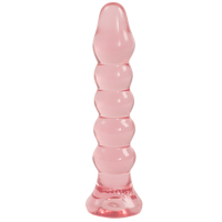 Crystal Jellies Bumps Anal Plug - Pink