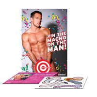 Bachelorette Party Pin the Macho on the Man