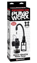 Load image into Gallery viewer, Pump Worx Deluxe Vibrating Power Pump - Black