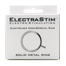Load image into Gallery viewer, ElectraStim ElectraRing Solid Metal Cock Ring - 34mm