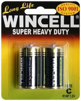 Wincell C Super Heavy Duty Batteries (2 Pack)