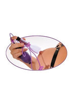 Fetish Fantasy Vibrating Nipple Pumps (Medical Style Pump) - Purple
