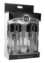 Load image into Gallery viewer, Master Series Black Maxx Powerful Twist Nipple Suckers