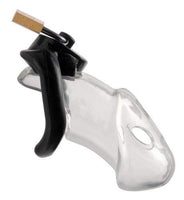 Rikers Locking Chastity Device - Clear