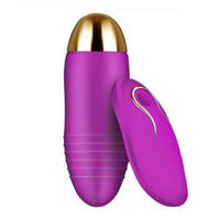 Luxury Silicone Vibrating Egg - Purple